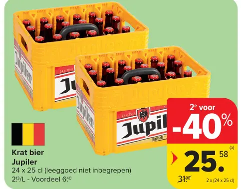 Promotie: Krat bier