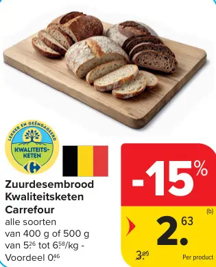 Promotie: Zuurdesembrood Kwaliteitsketen