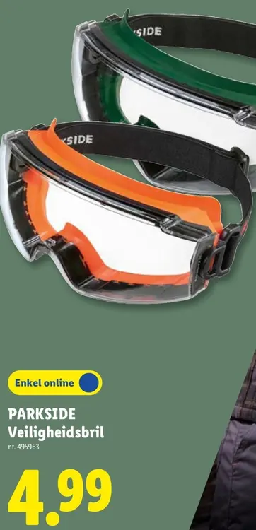 Promotie: PARKSIDE Veiligheidsbril