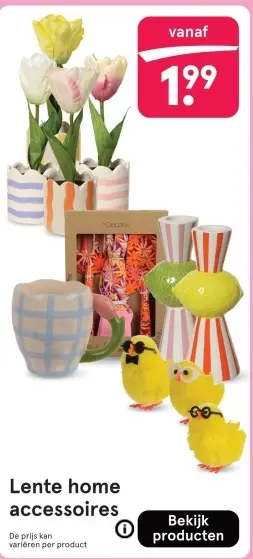 Aanbieding: Lente home accessoires