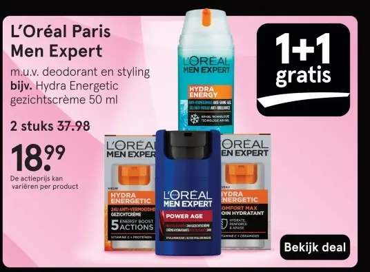 Aanbieding: L'Oréal Paris Men Expert
