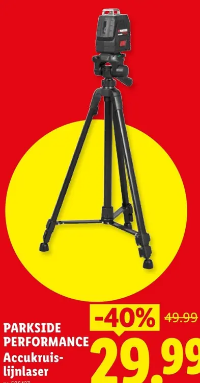 Promotie: Accukruislijnlaser