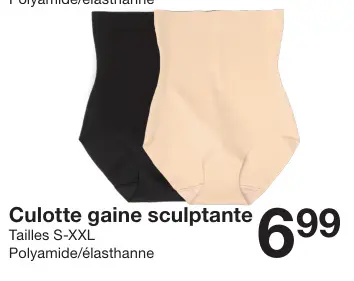 Offre: Culotte gaine sculptante