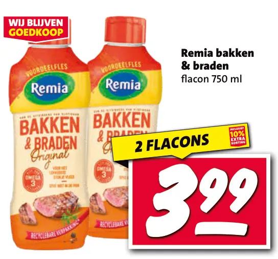 Aanbieding: Remia bakken & braden