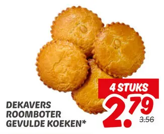 Aanbieding: Dekavers roomboter gevulde koeken