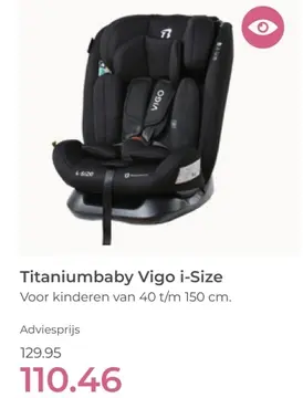 Aanbieding: Titaniumbaby Vigo i-Size