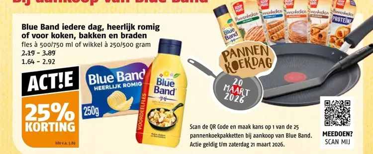 Aanbieding: Blue Band iedere dag