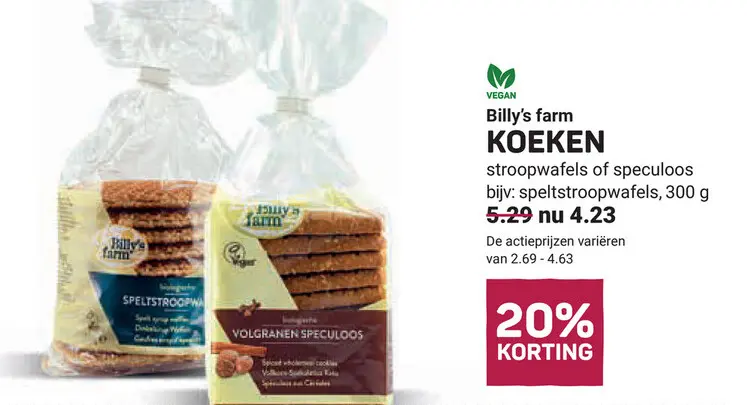 Aanbieding: Koeken