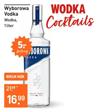 Aanbieding: Wyborowa Vodka