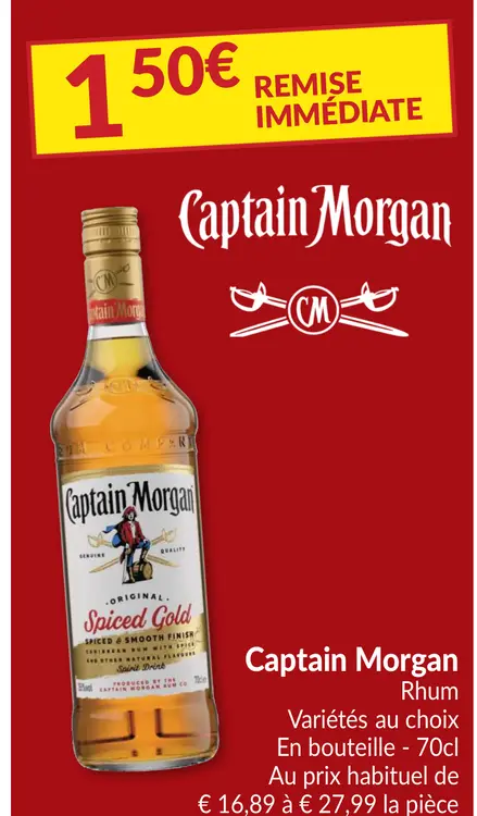 Offre: Captain Morgan