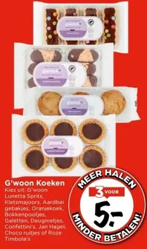 Aanbieding: G'woon Koeken