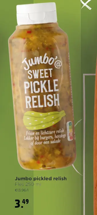 Promotie: Pickled relish
