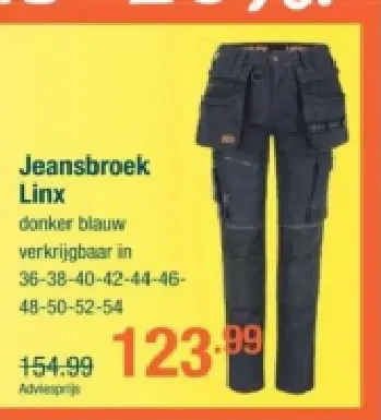 Promotie: Jeansbroek Linx