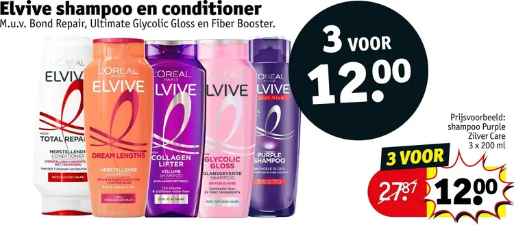 Aanbieding: Shampoo en conditioner