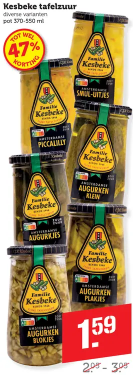 Aanbieding: Kesbeke tafelzuur