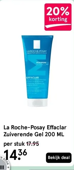 Aanbieding: Effaclar Zuiverende Gel