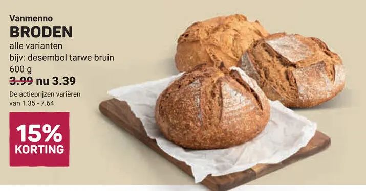 Aanbieding: Broden
