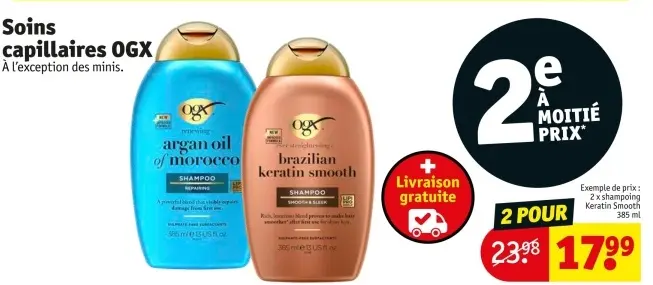 Offre: Soins capillaires