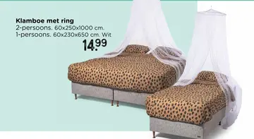 Aanbieding: Klamboe met ring