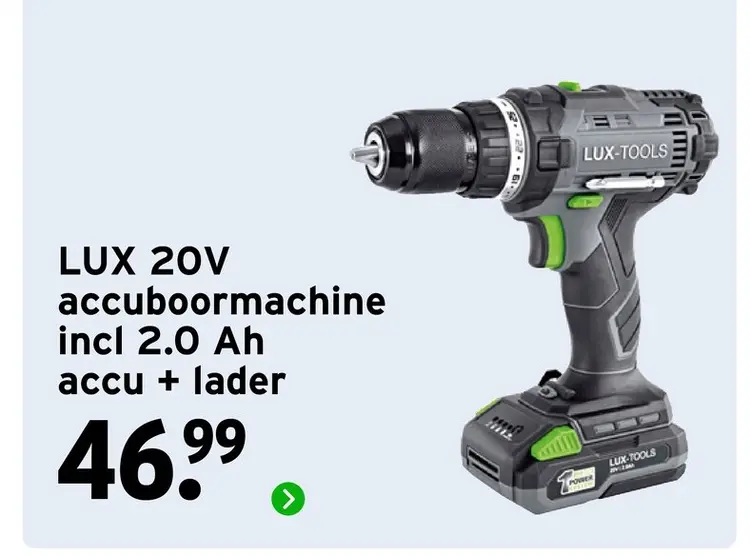 Aanbieding: accuboormachine
