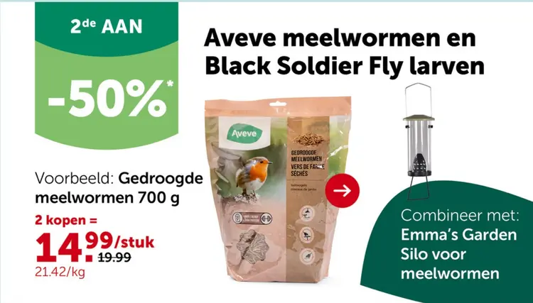 Promotie: Meelwormen en Black Soldier Fly larven