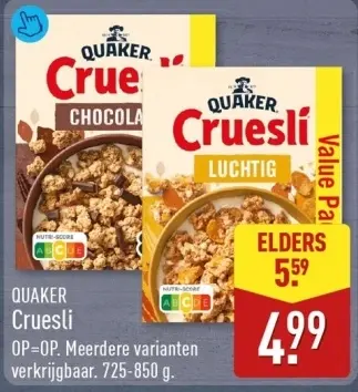 Aanbieding: Cruesli