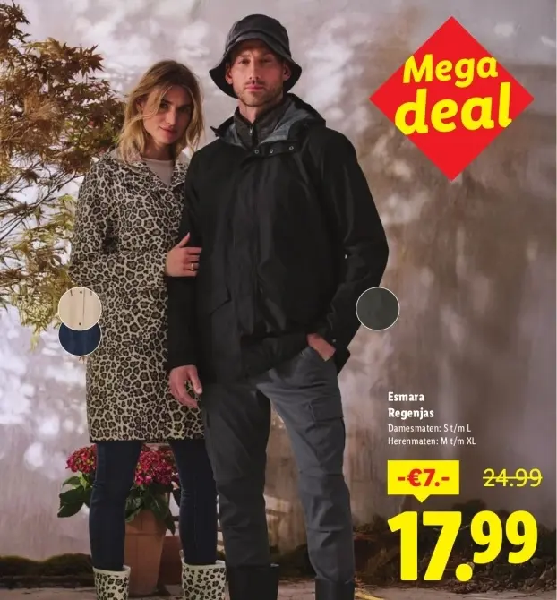 Aanbieding: Regenjas