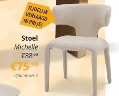Promotie: Stoel Michelle
