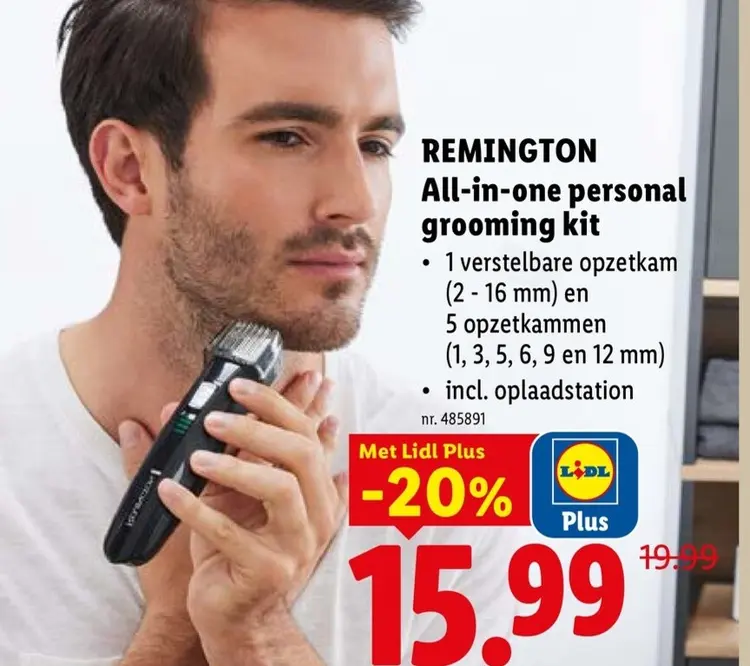Promotie: All-in-one personal grooming kit