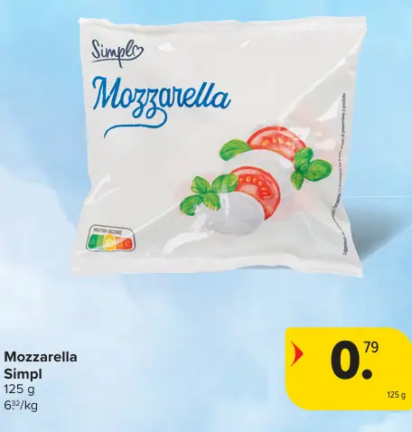 Promotie: Mozzarella
