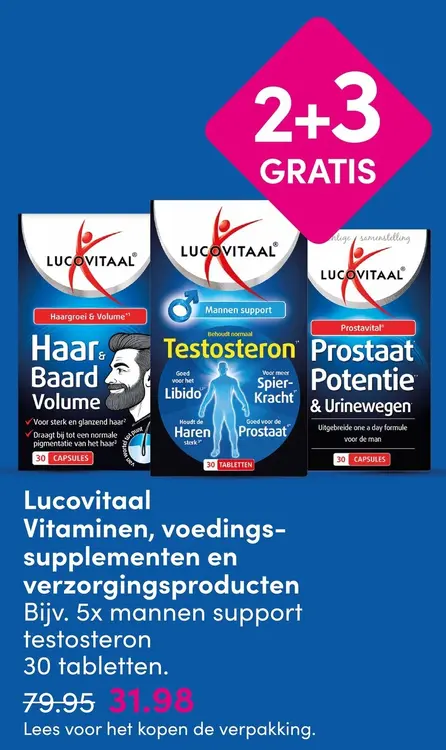 Aanbieding: Lucovitaal Vitaminen, voedingssupplementen en verzorgingsproducten