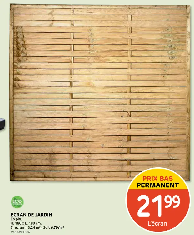 Promotie: Écran de jardin