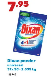 Aanbieding: Dixan poeder universal