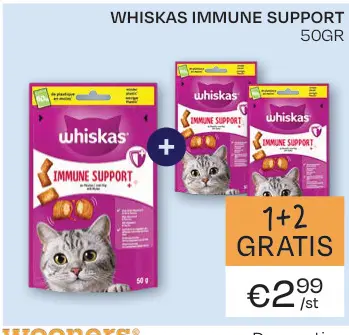 Promotie: Whiskas immune support