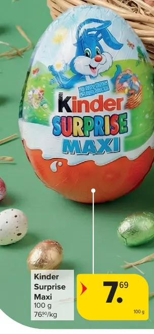 Offre: Kinder Surprise Maxi