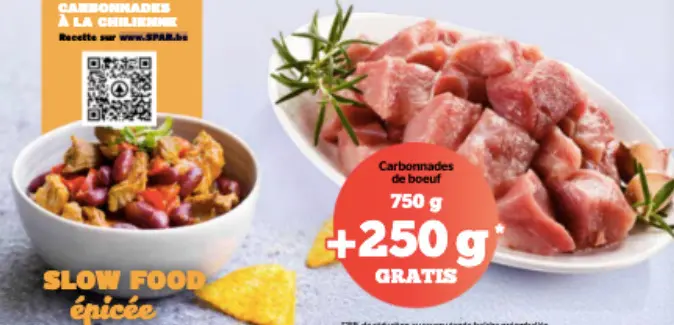 Offre: Carbonnades de boeuf