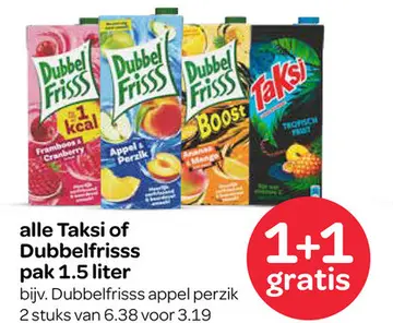 Aanbieding: Taksi of Dubbelfrisss