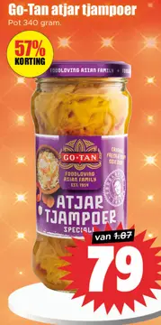 Aanbieding: Go-Tan atjar tjampoer