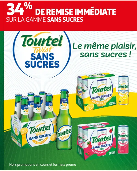 Offre: Tourtel Twist Sans Sucres