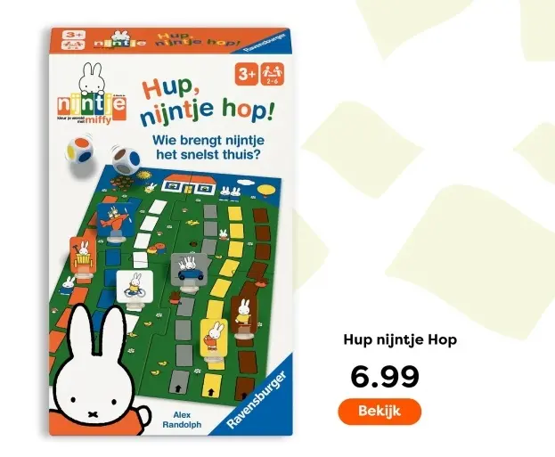Aanbieding: Hup nijntje Hop