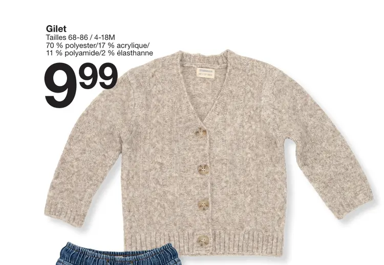 Offre: Gilet