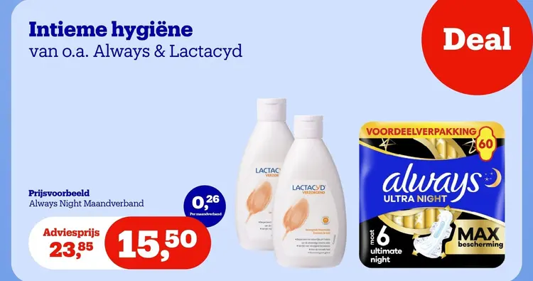 Promotie: Always Night Maandverband
