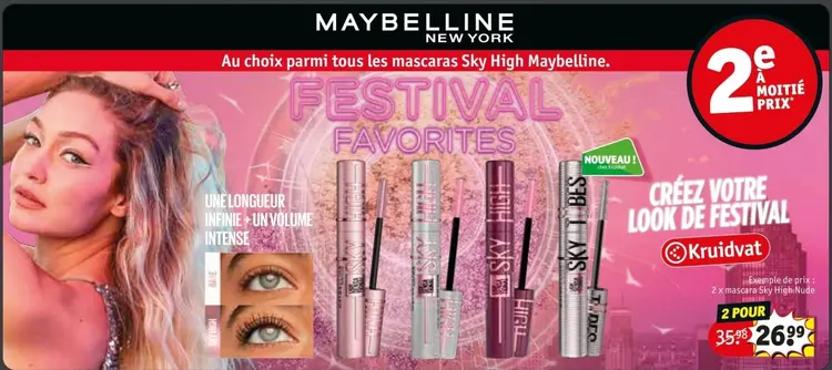 Offre: mascaras Sky High