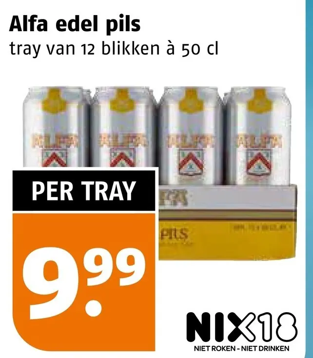 Aanbieding: Alfa edel pils