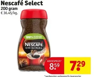 Promotie: Nescafé Select
