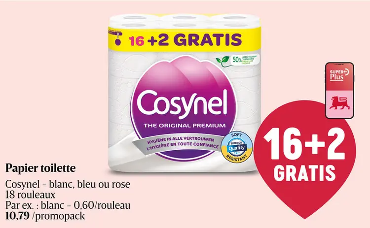 Offre: Papier toilette