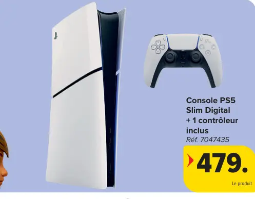 Offre: Console PS5 Slim Digital
