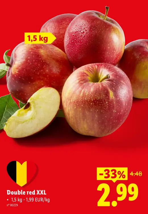 Offre: Double red XXL