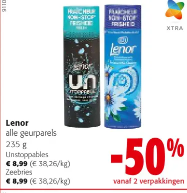 Promotie: Lenor alle geurparels