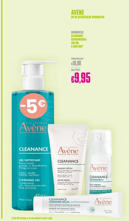 Promotie: Cleanance reinigingsgel